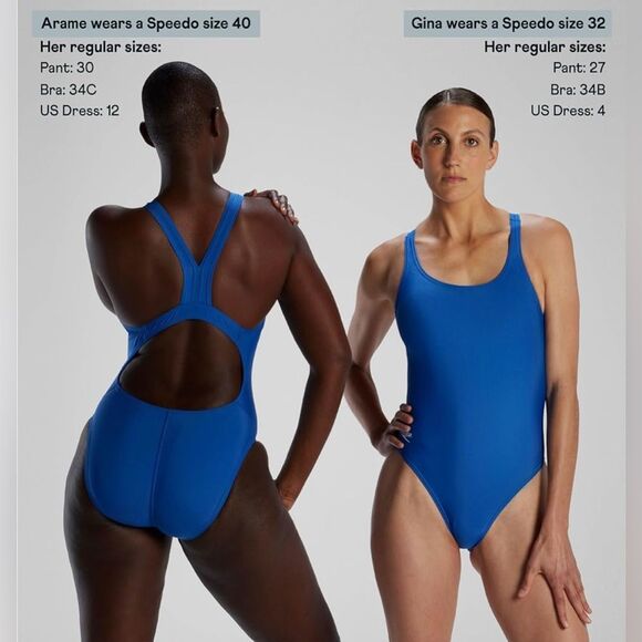 Speedo Women's Swimsuit One Piece Prolt Super Pro Solid Adult Navy Blue S 28 - Picture 10 of 11